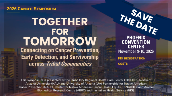 2026 IHS Cancer Care Symposium save-the-date flyer