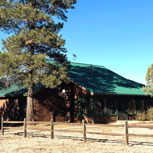 Meeting House at NAU Hat Ranch. 