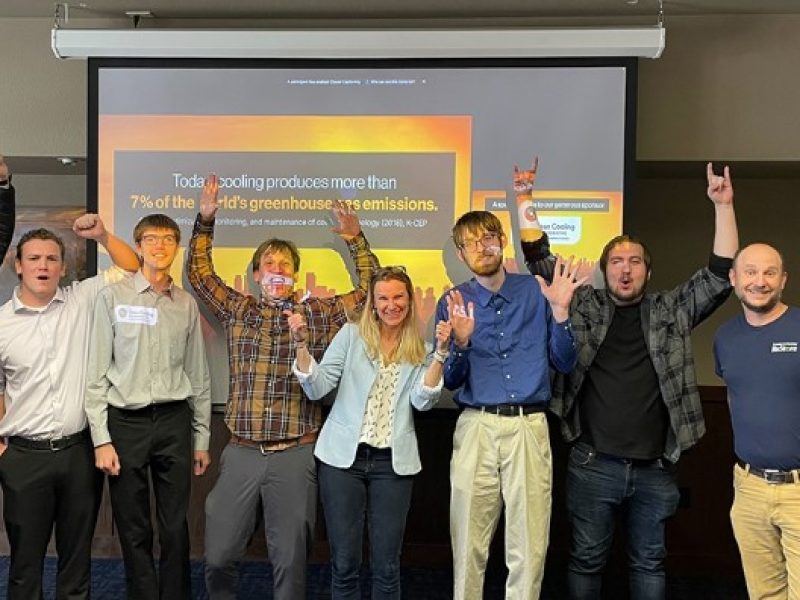 Group of N A U students and professors are excited about Project Smart Fan winning $100,000.