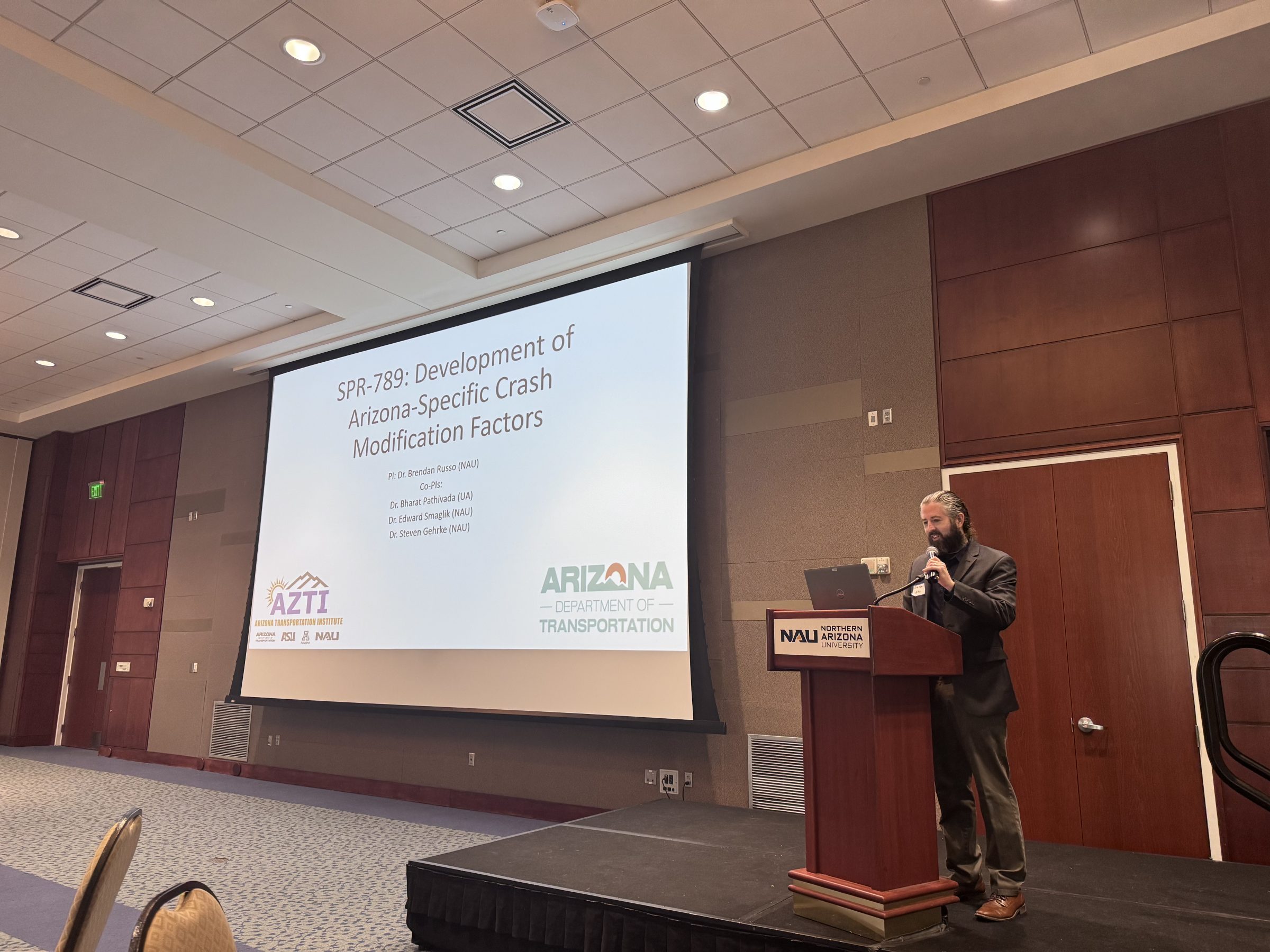 Brendan Russo takes the stage during the AZTI on August 8, 2025