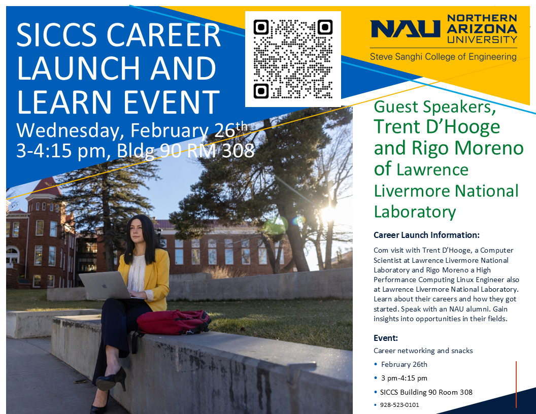 Career Launch event with Trent D'Hooge