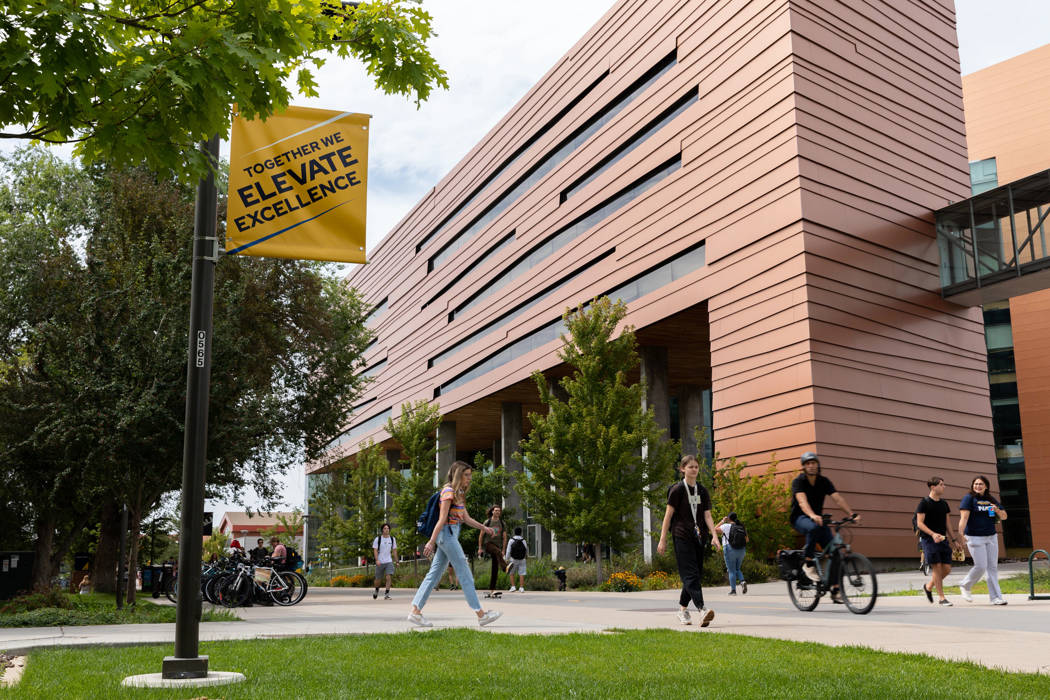 Campus building during the day.