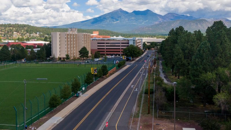 A picture of N A U mountain campus.