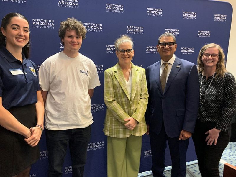 A group posing for a picture.