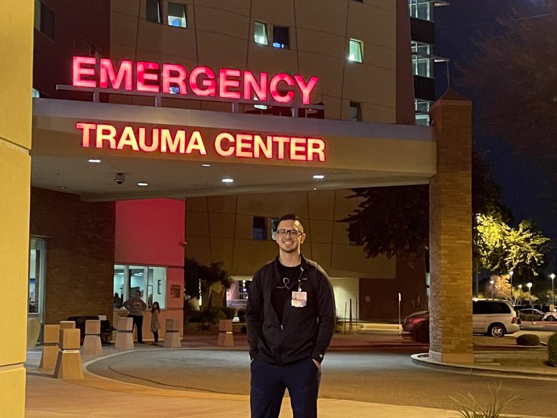 Colton Lord, N A U Nursing Alumni.