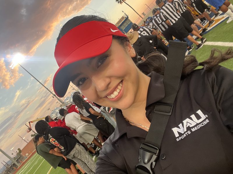 Ashley Araiza, NAU AT Student.