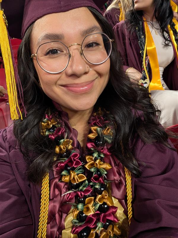 Alexis, a Hybrid Occupational Therapy student.