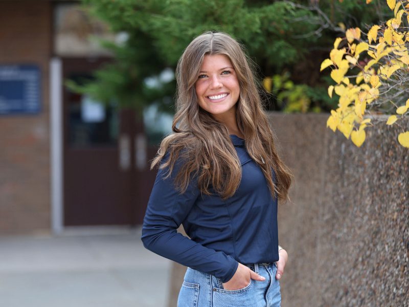 Aspen Jester is a clinical speech language pathology graduate student who has started a Flagstaff chapter of the National Stuttering Association for local teens and adults.