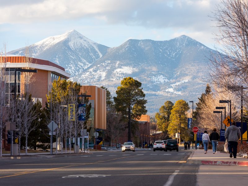 View of central campus during the day.