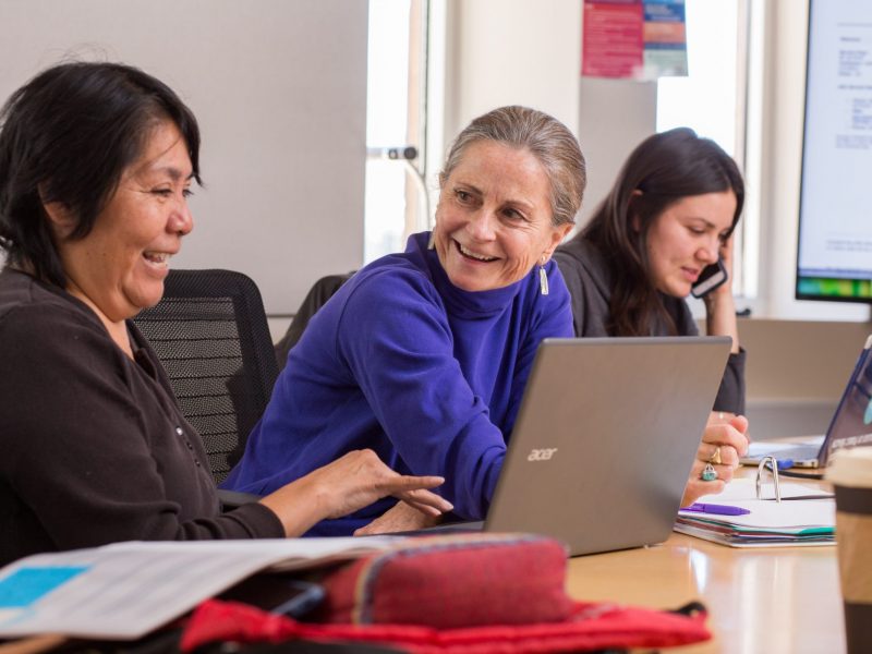 Nicky Teufel-Shone works with the N A U Center for Health Equity Research.
