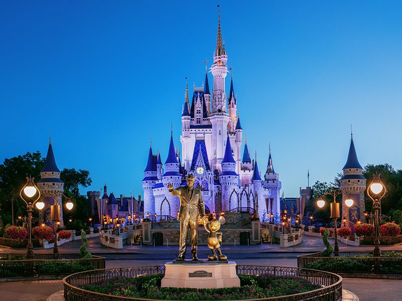 The Disney World castle.