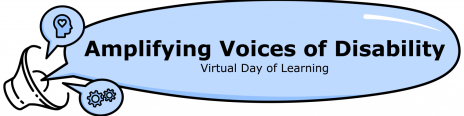 amplifying voices of disability logo