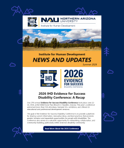 Cover Page of the IHD Newsletter