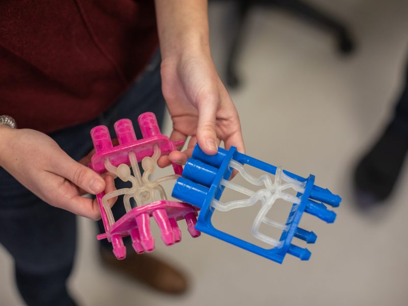 3-D printed device used for research.