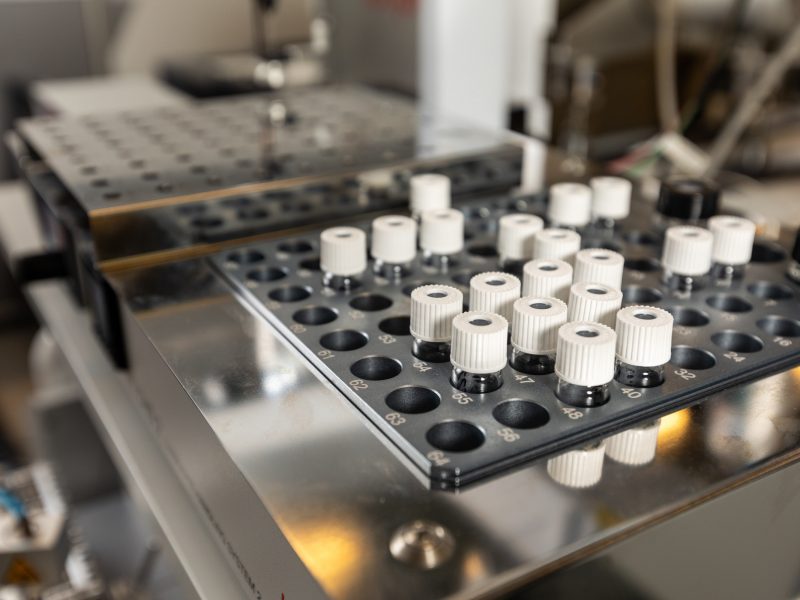 Ace lab container for carbon dating machine.