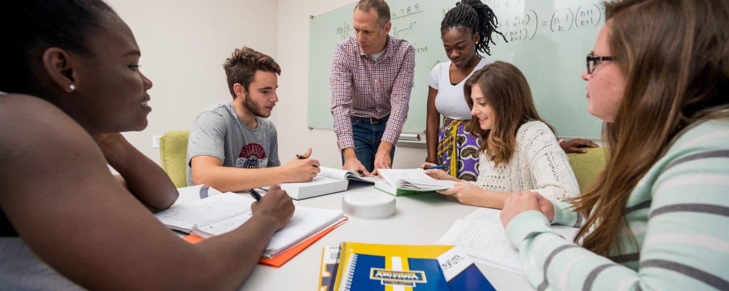 NAU GPR undergraduate students with instructor