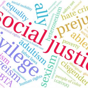 Social justice words.