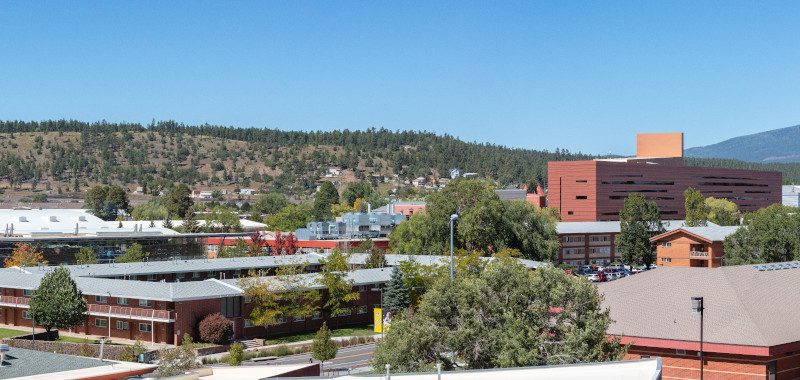 N A U's north campus.