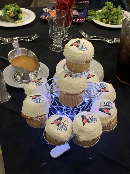 Closing banquet treats.