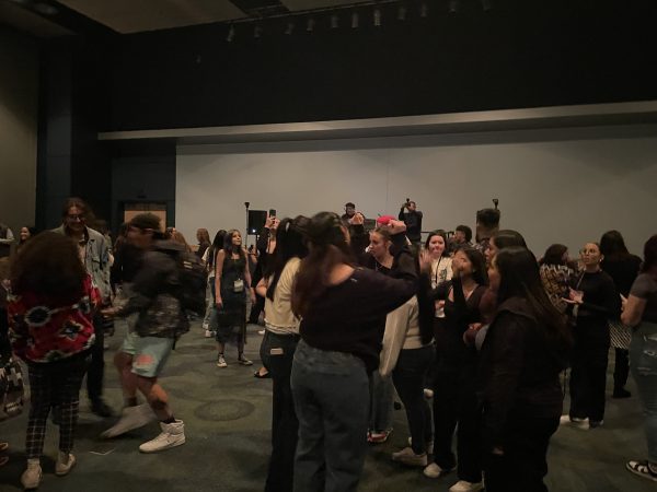 CARE at the student mixer.