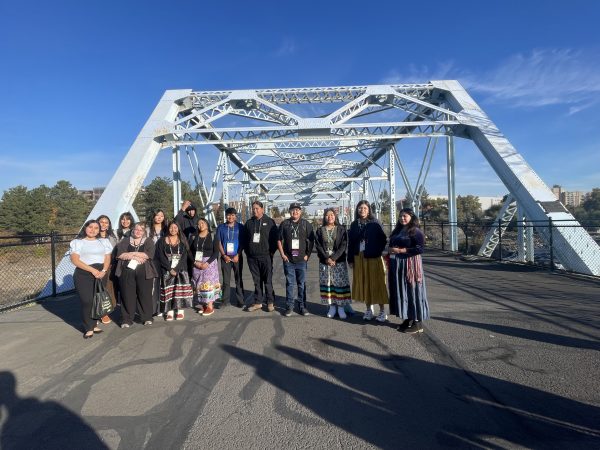 2023 CARE Cohort on the Smoke Signals bridge.