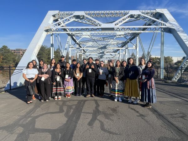 2023 CARE Cohort on the Smoke Signals bridge.