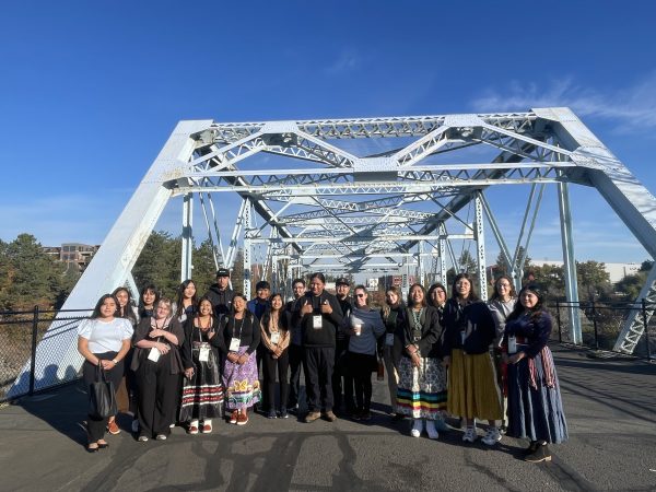 2023 CARE Cohort on the Smoke Signals bridge.