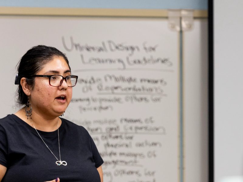 Yuma education classroom.