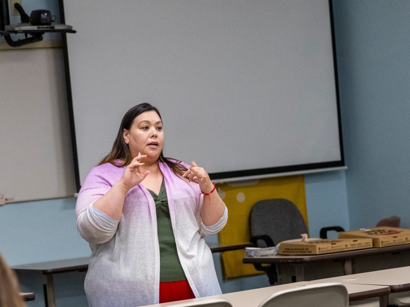 N A U–Yuma education classroom.