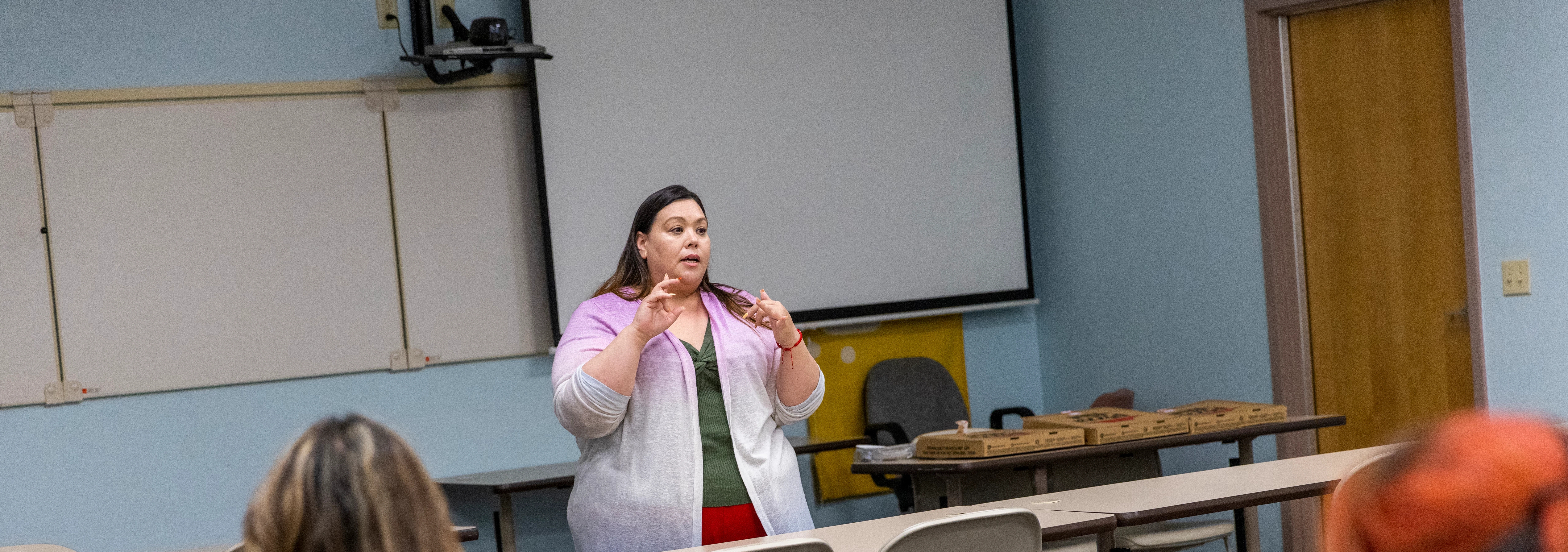 N A U–Yuma education classroom.