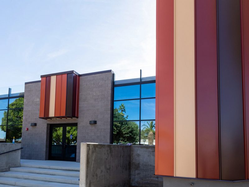 Colorful N A U–Yuma building.