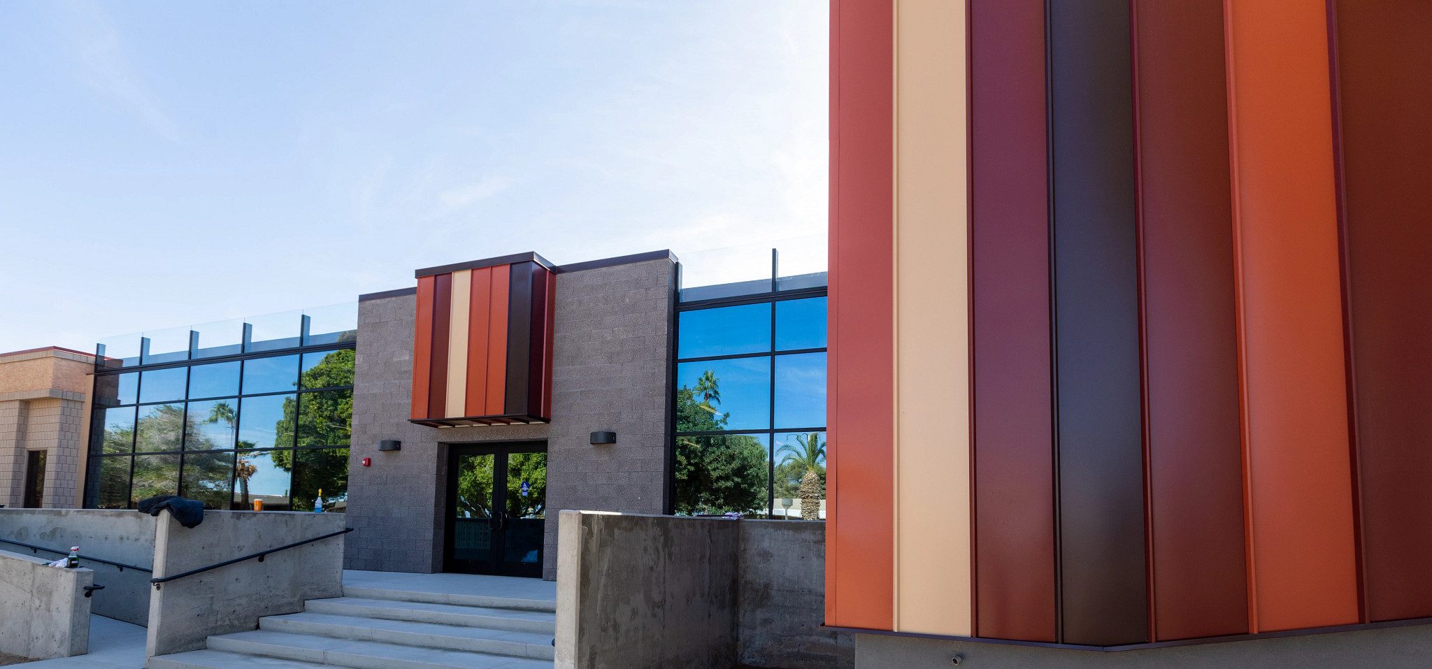 Colorful N A U–Yuma building.