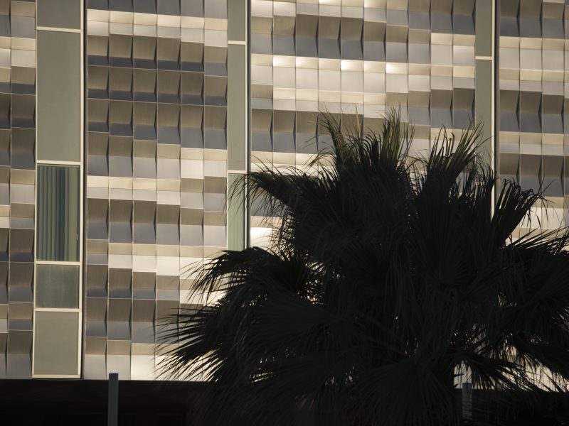 Exterior of N A U&ndash;Yuma building.