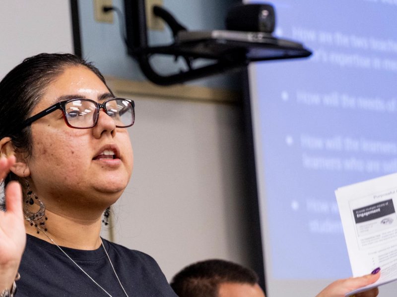 N A U&ndash;Yuma education classroom.