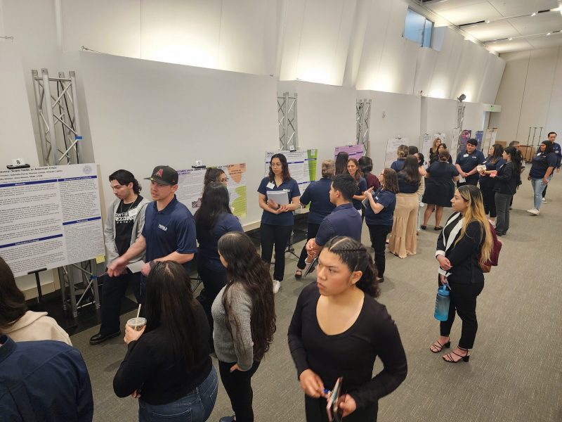 Students at N A U&ndash;Yuma share their research with fellow students and professors.