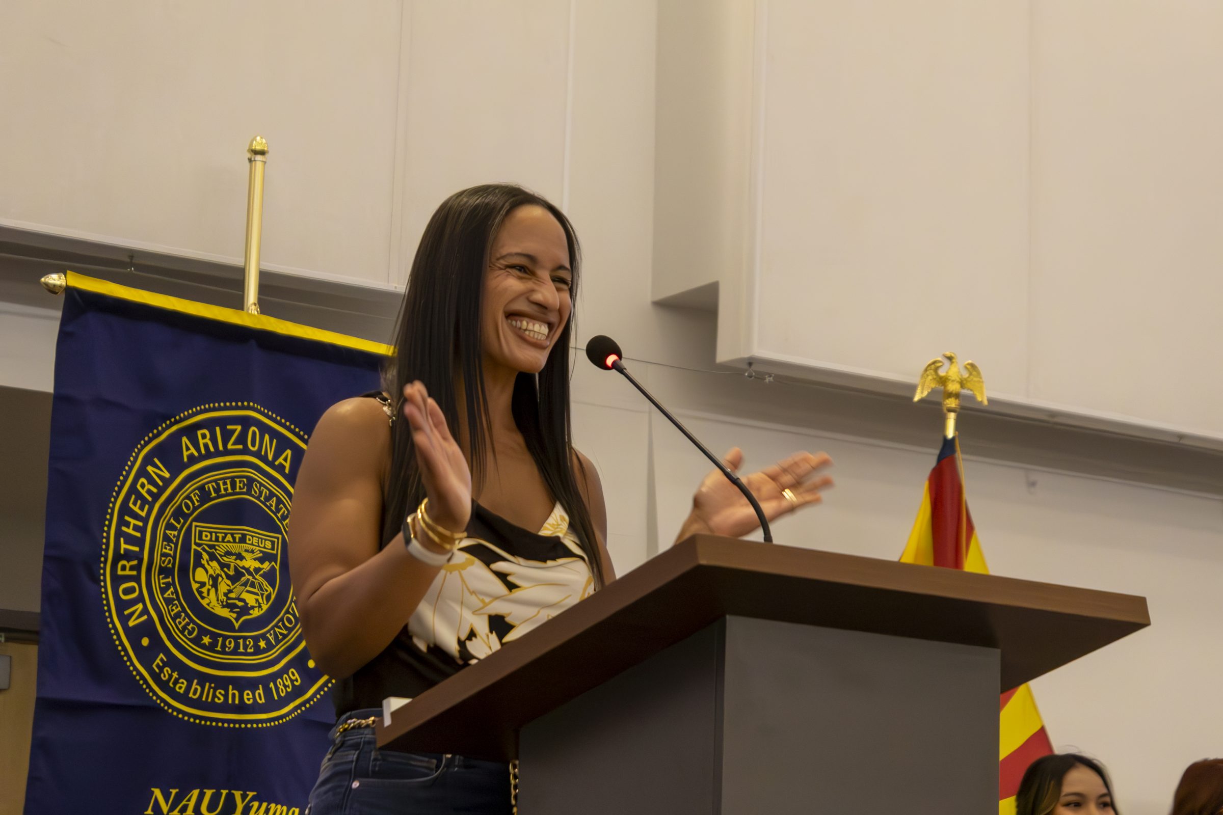 N A U College of Nursing pinning ceremony.