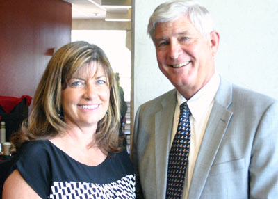 Sherry Slayton and Jim Lundy