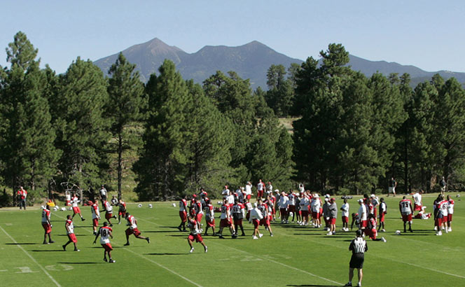 Cardinals training camp at NAU