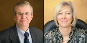 John Haeger and Leah Bornstein