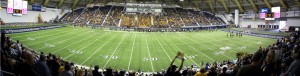 NAU Skydome during a football game