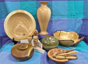 Pieces of wood art