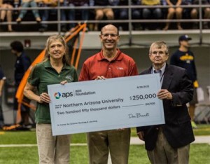 APS check passing at football game