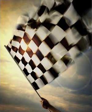 checkered flag