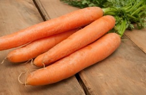 Fresh carrots