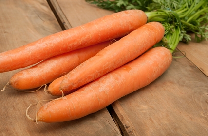 Fresh carrots