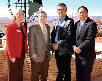 Haeger at summit