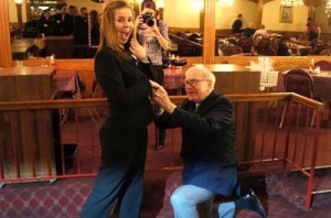 Alexa Tavasci and Warren Buffet
