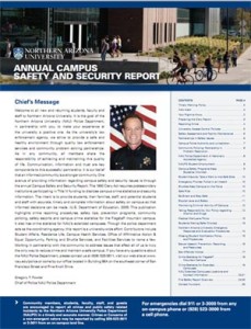 Clery Report cover