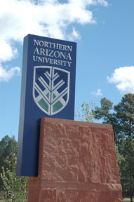 NAU entrance