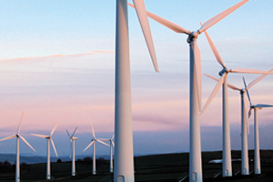 wind turbines